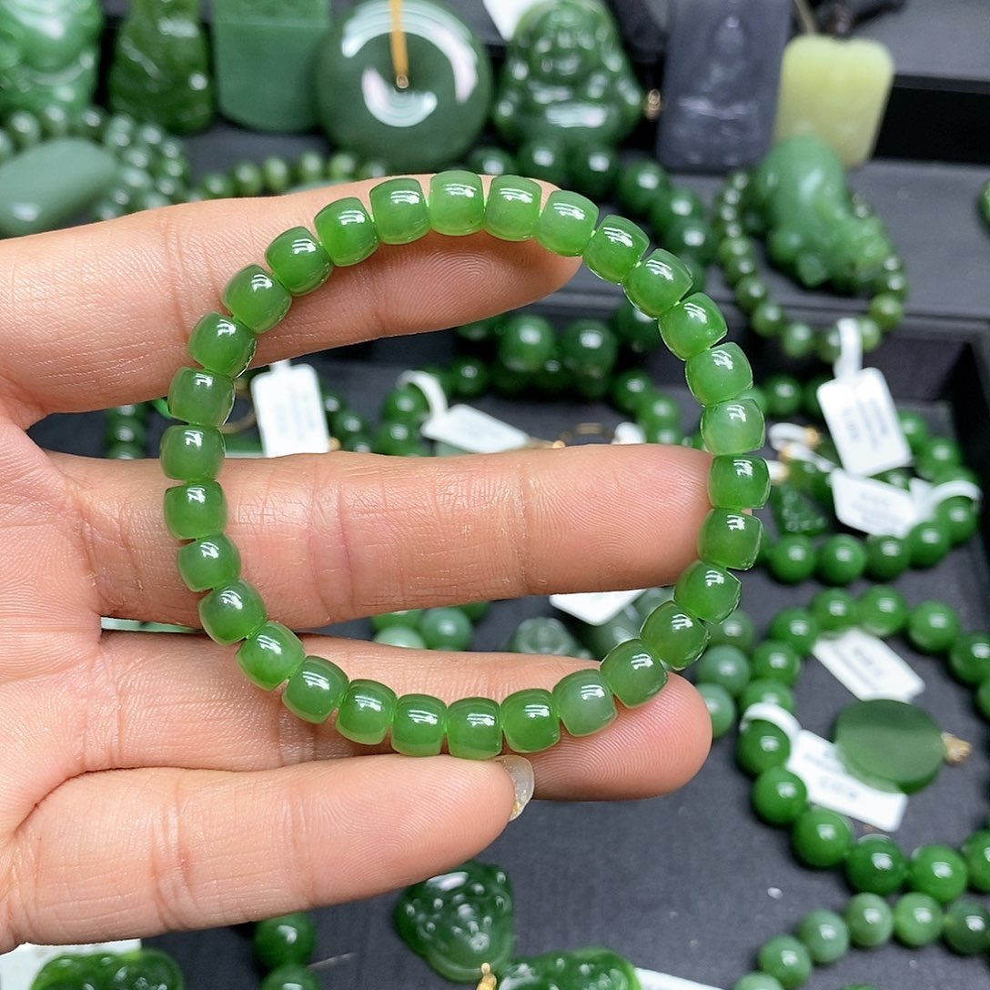 和田玉手链未镶嵌