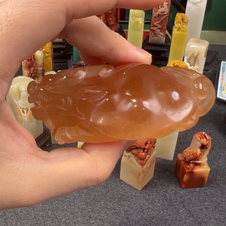 印尼石龙龟手把件