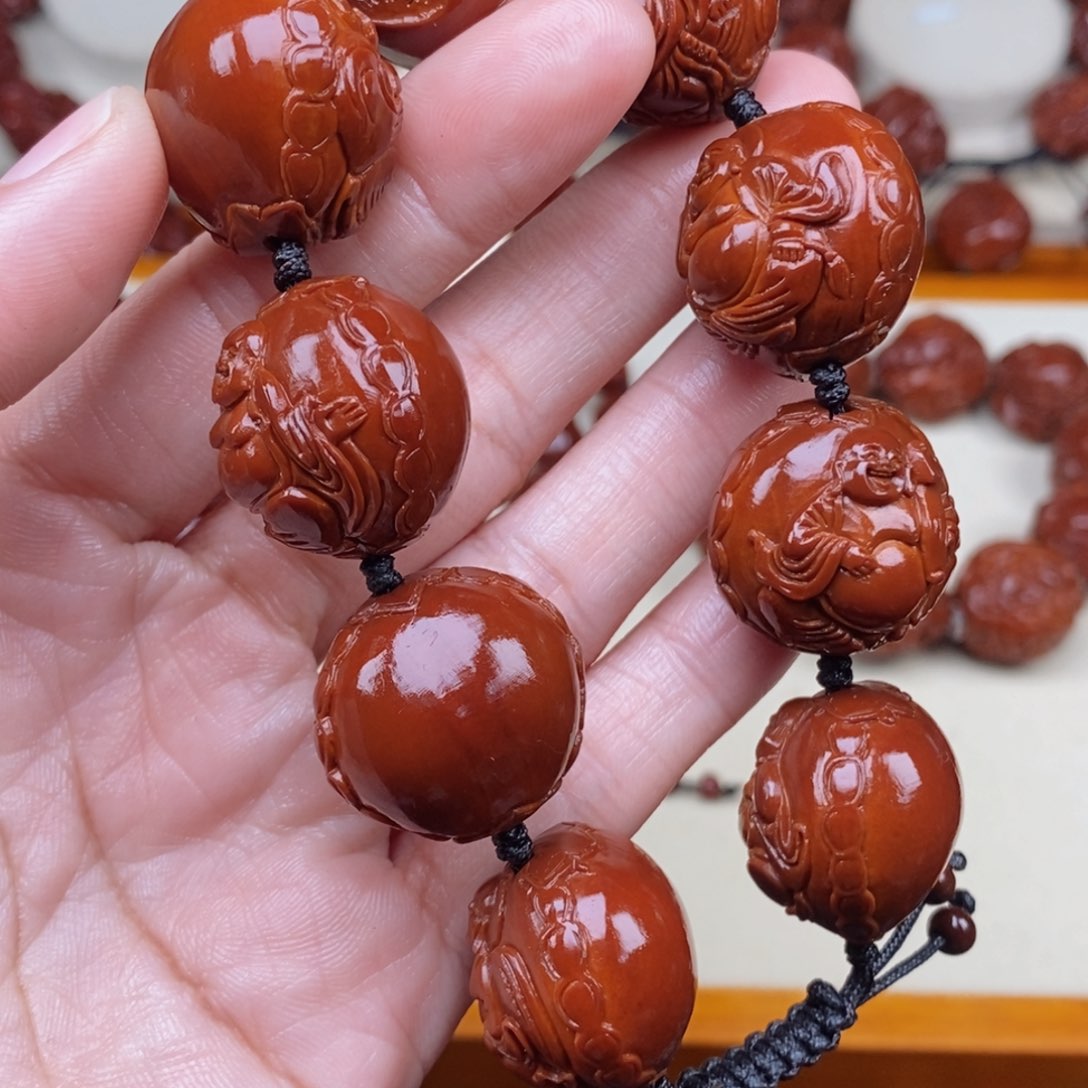 橄榄核吊坠胡*哥弥勒弥勒