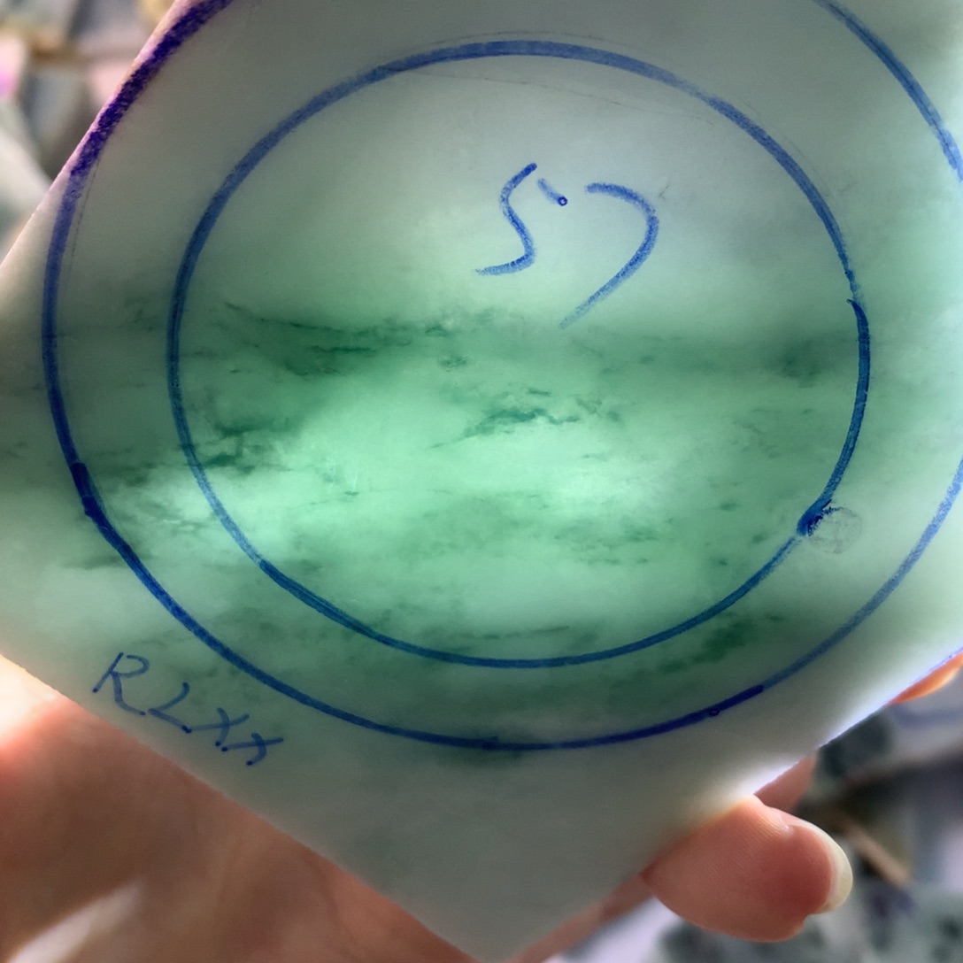 翡翠散珠翡翠手镯