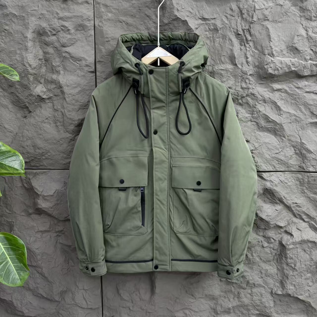 2025冬季新款户外滑雪服保暖连帽外套#89039