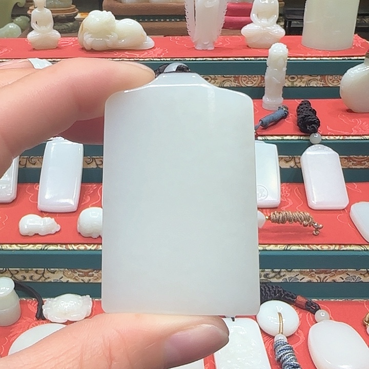 和田玉挂件未镶嵌纳*