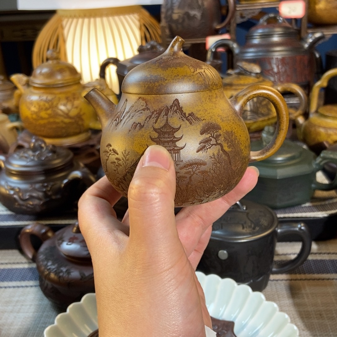 茶壶紫砂紫砂茶具微瑕疵
