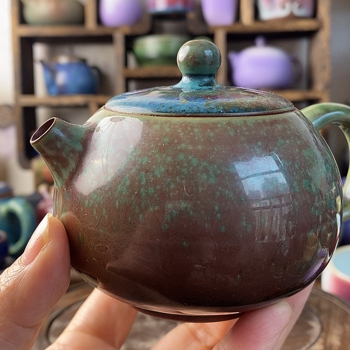 中国神后钧瓷茶具