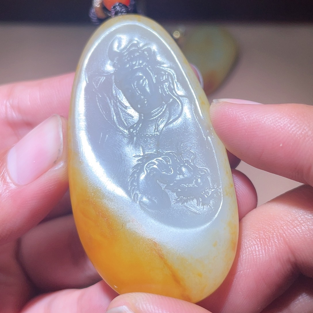 和田玉颈饰未镶嵌A7