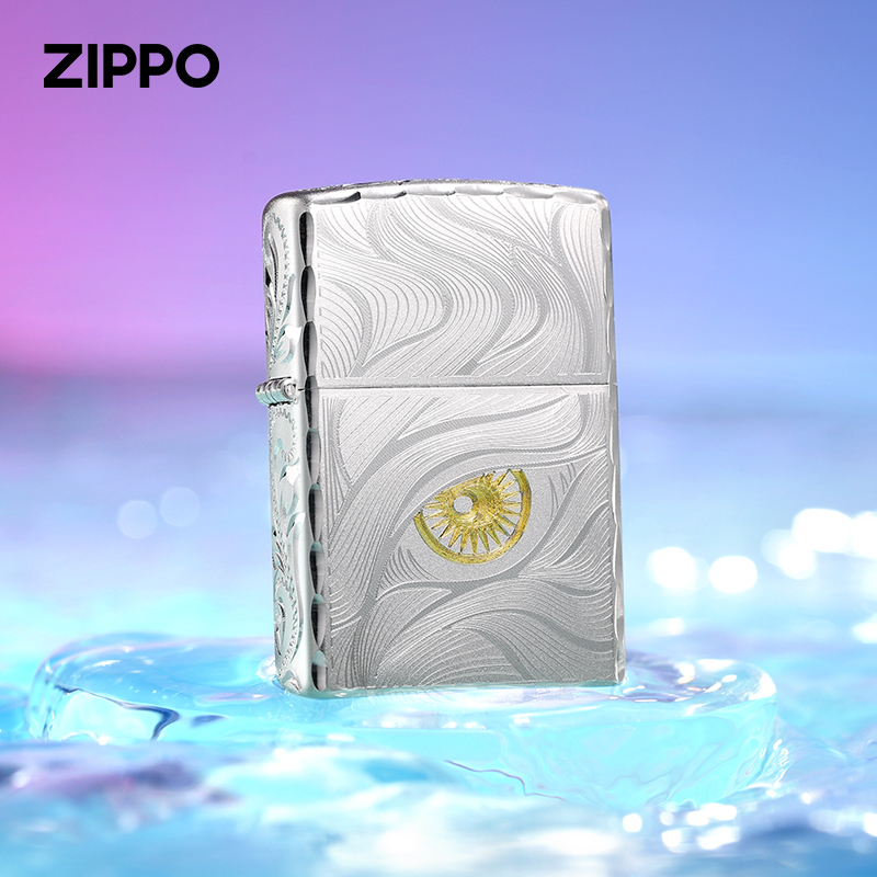 ZIPPO官方正品【秋水含睛】防风打火机送男士创意个性礼物经典商品图