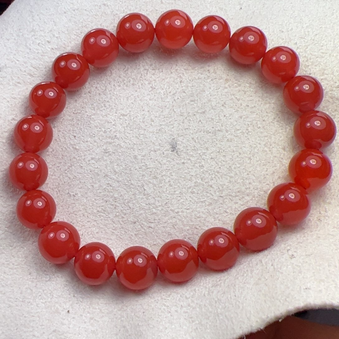 未镶嵌手串南红玛瑙