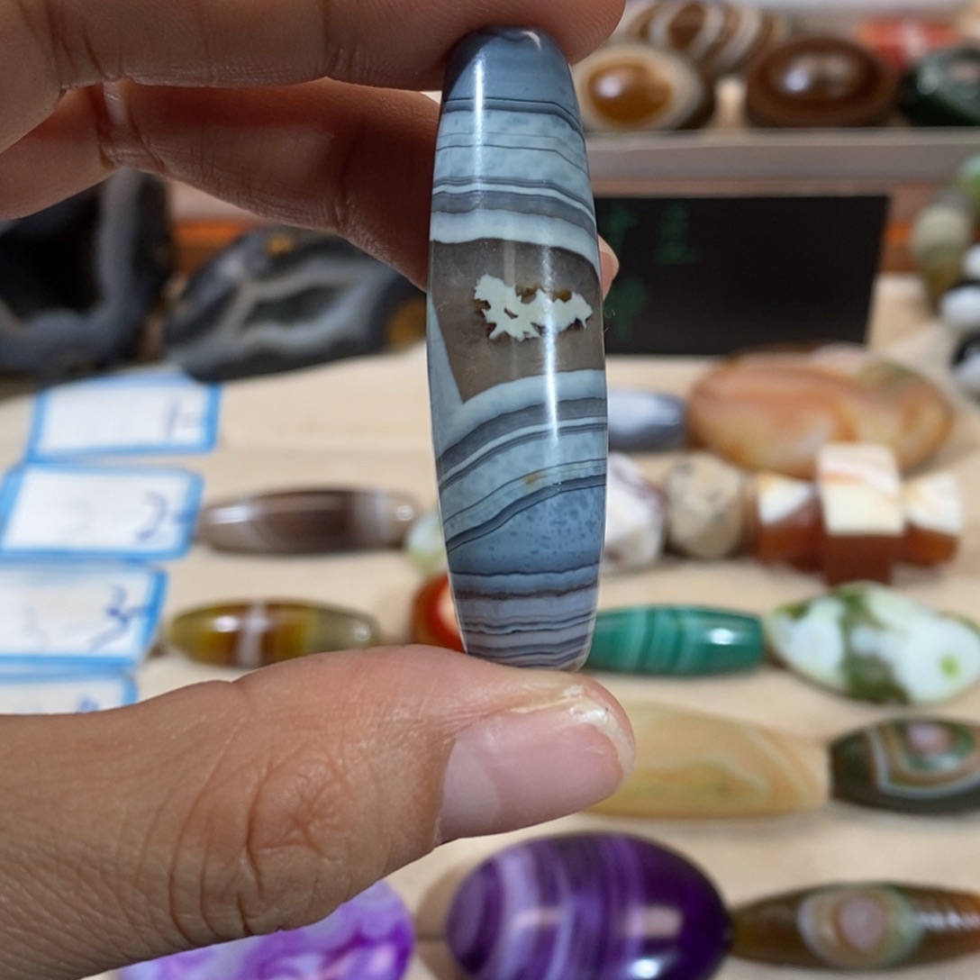 玛瑙/玉髓颈饰合金?****?