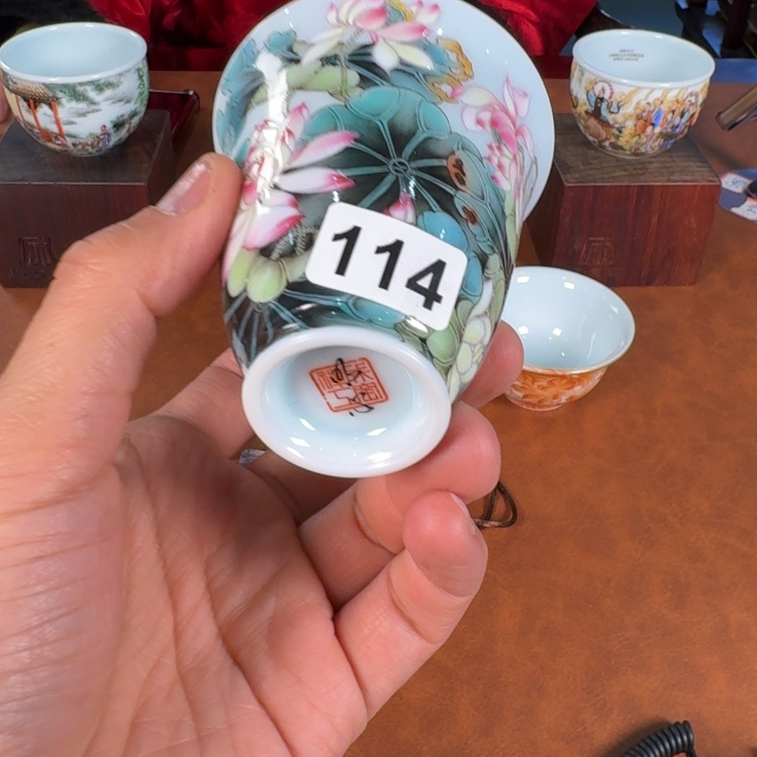 成窑青白瓷茶器精品