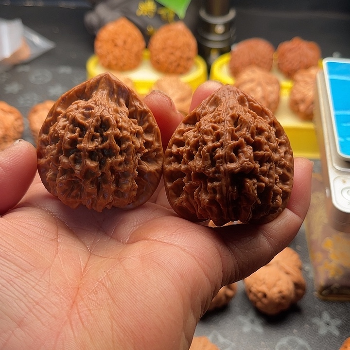 桃核把件全品管帽边47