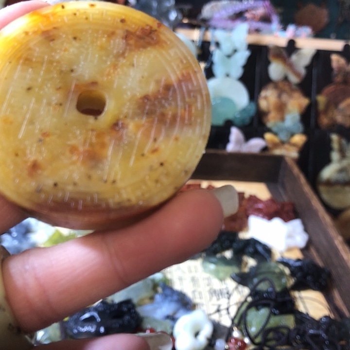 岫玉未镶嵌岫玉挂件