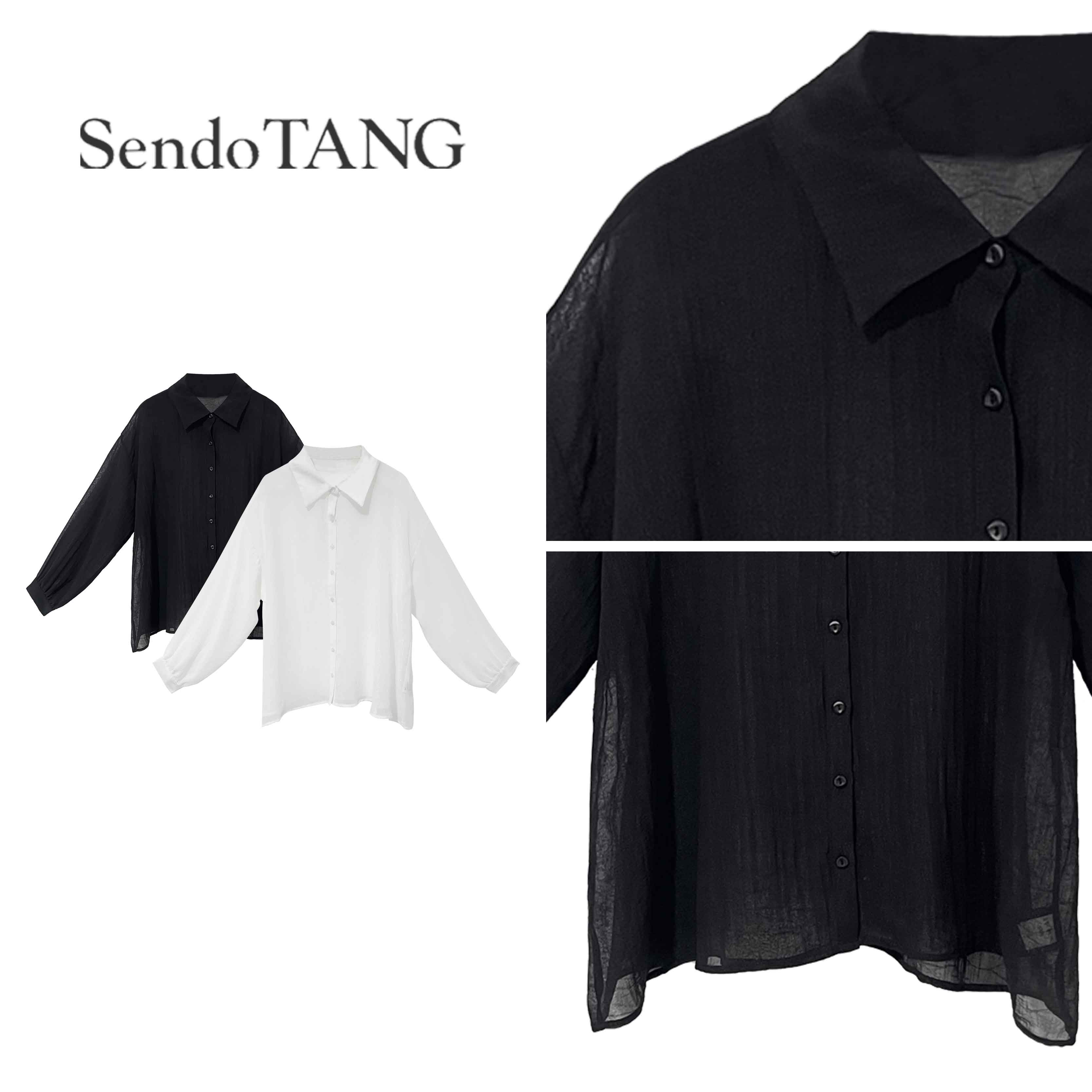 通勤衬衫【轻飘飘】胖多女装春款新款时尚高级感休闲气质百搭衬衫