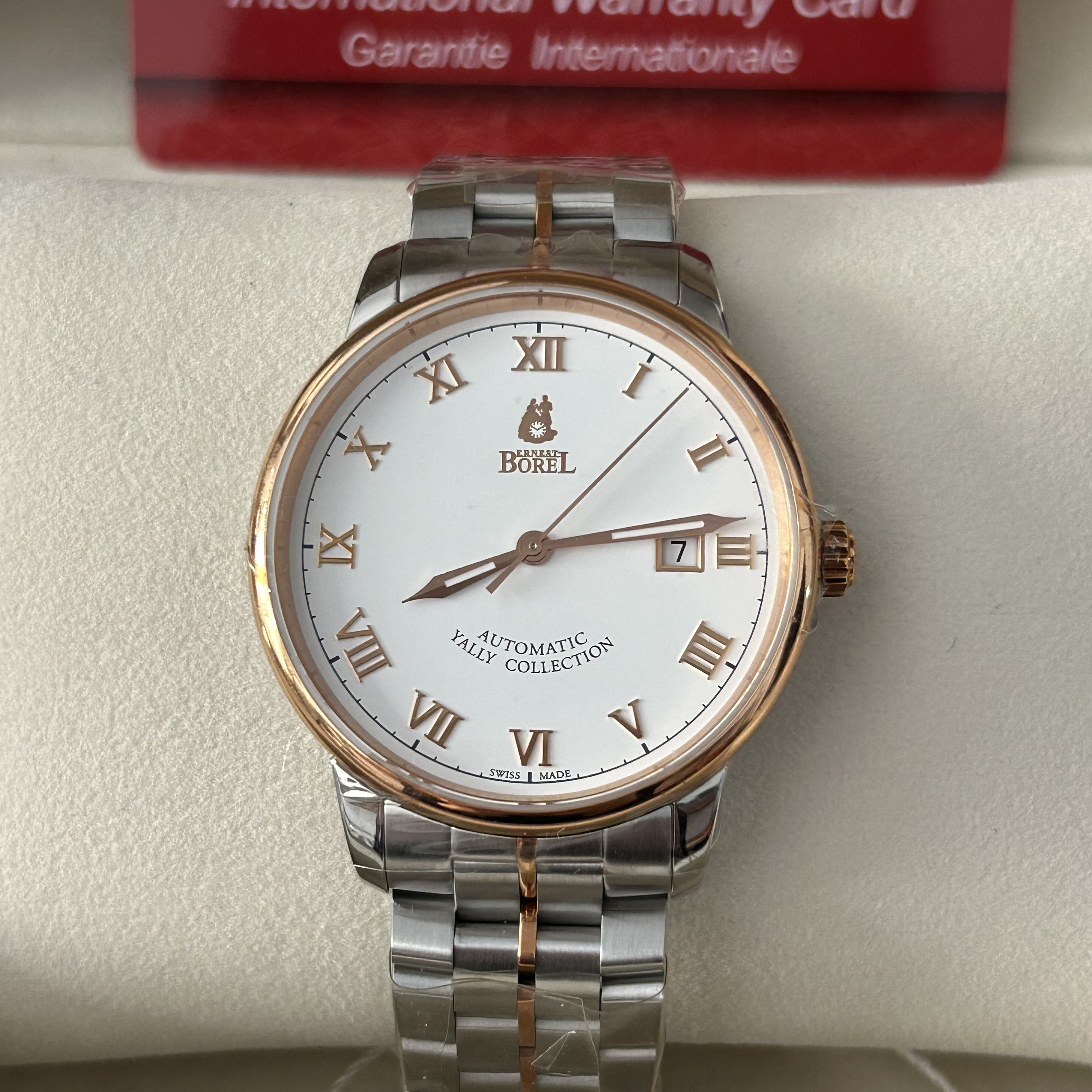 全新未使用 Ernest Borel/依波路 依波路雅丽系列自动机械表径40