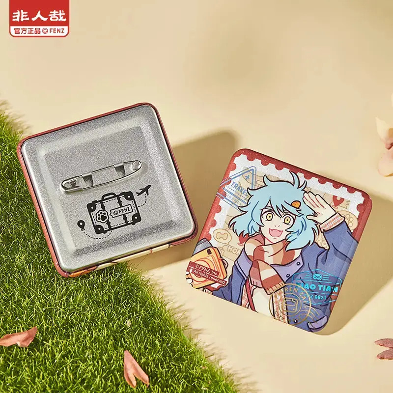 非人哉-城市出游系列【直播帮拆】动漫卡通吧吧唧盲盒