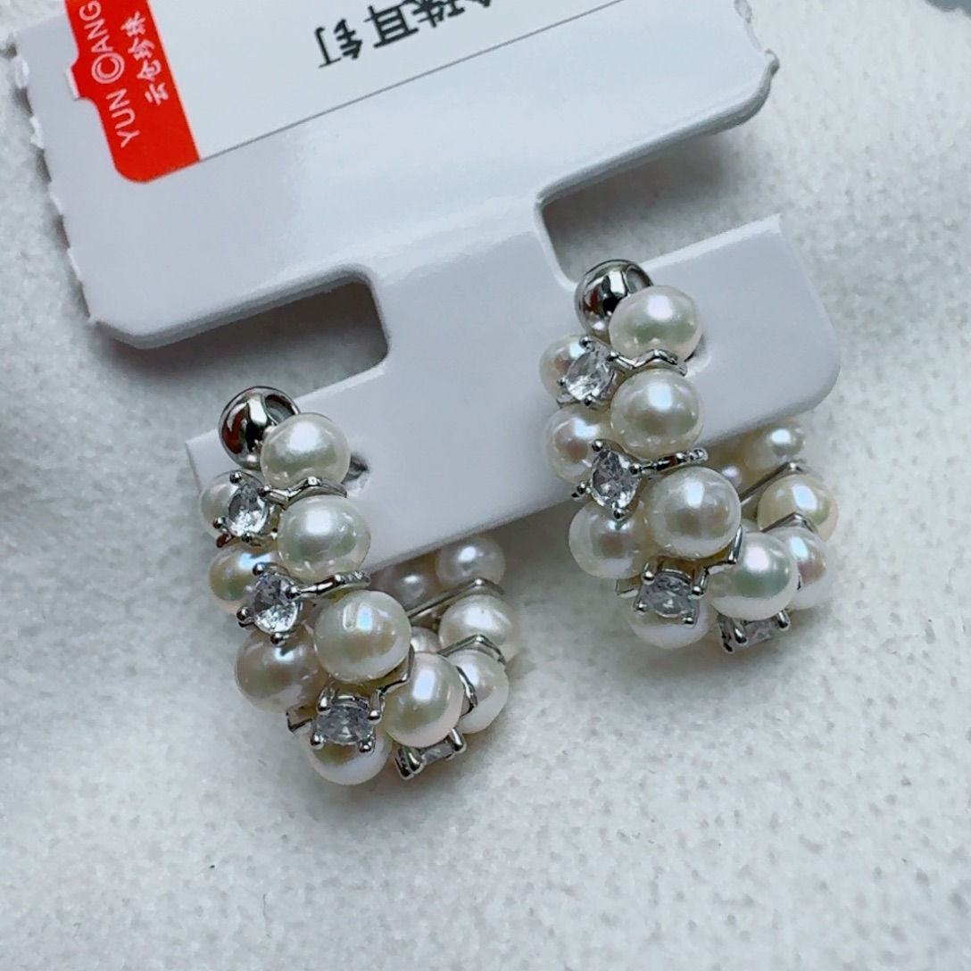 耳饰淡水珍珠未镶嵌@@be147