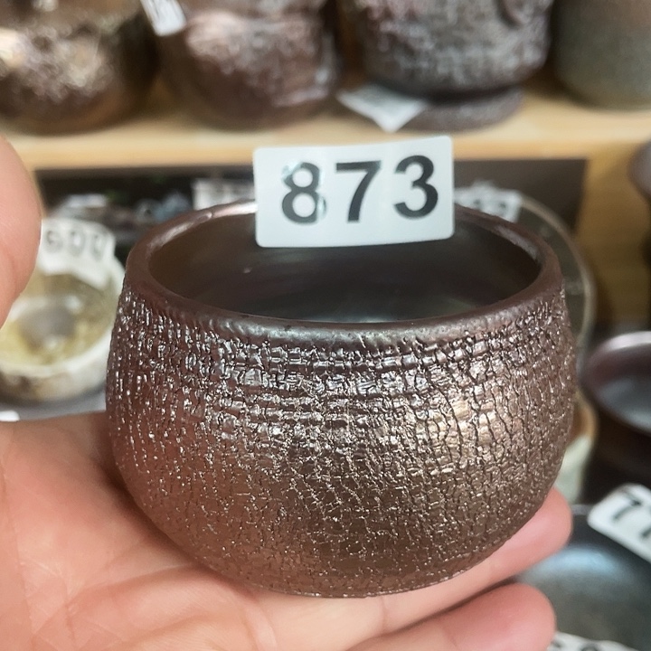 茶杯紫砂柴烧纯手工873