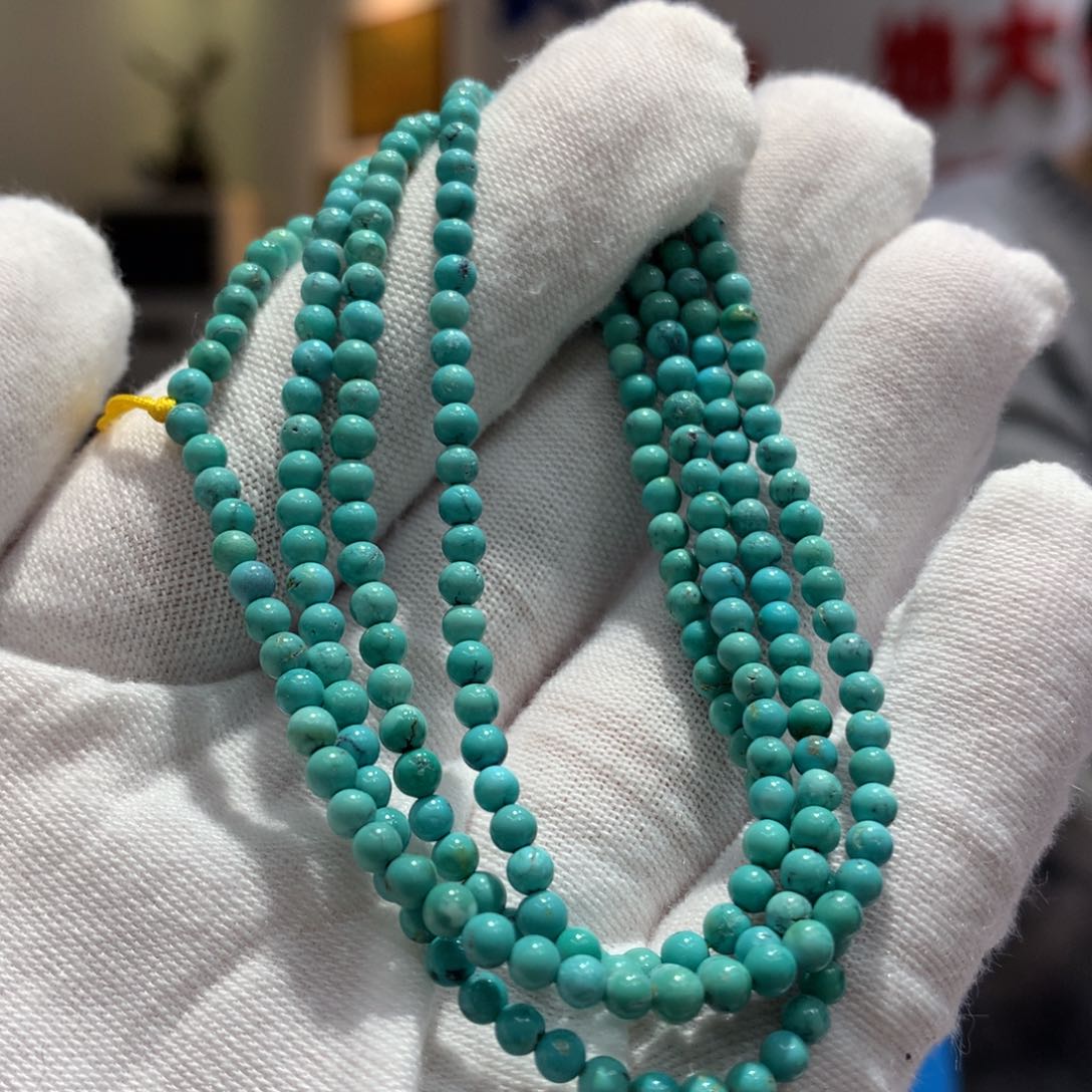 绿松石长链未镶嵌