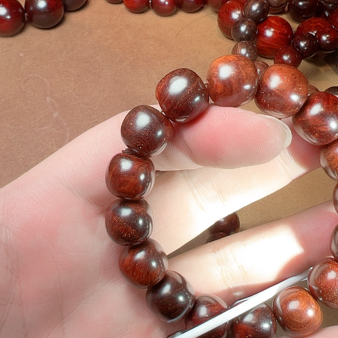 丝***）手串/手链小叶紫檀1314满瘤疤满星