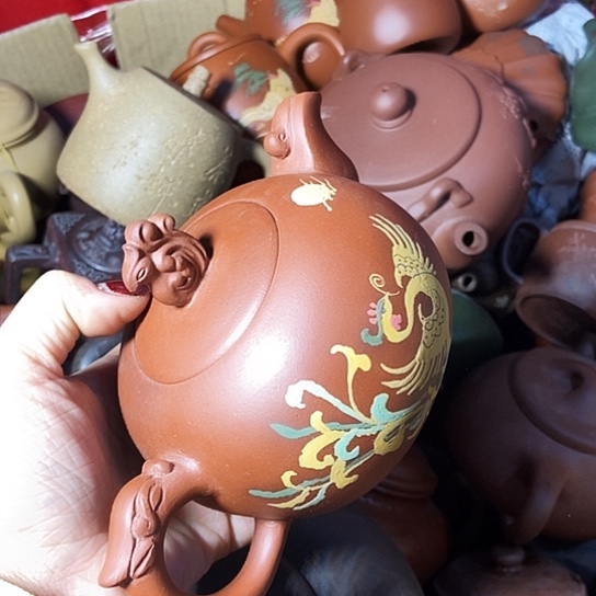 茶壶紫砂手工制作宜兴紫砂壶