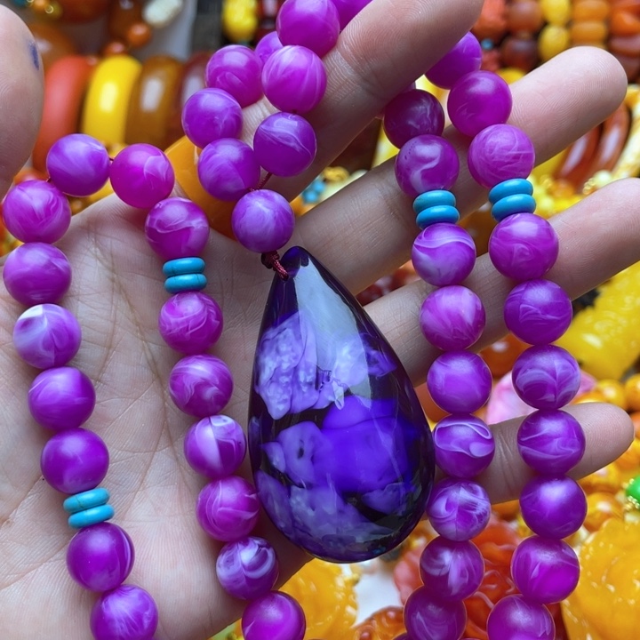 树脂制品34号大项链