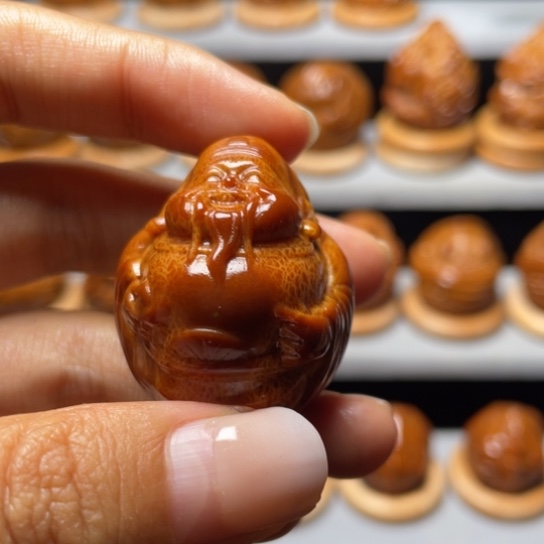 手串/手链橄榄核光背财神单子3.2