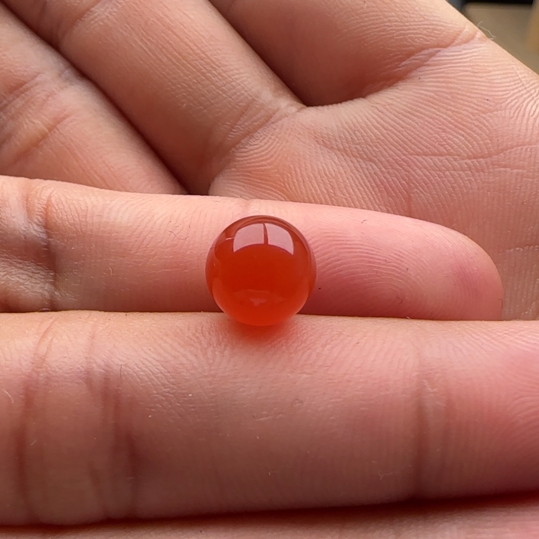 南红玛瑙圆珠8.4未镶嵌大*1