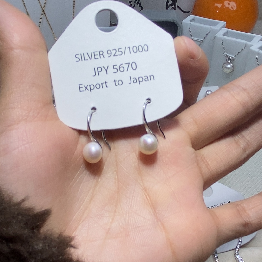 耳饰未镶嵌淡水珍珠