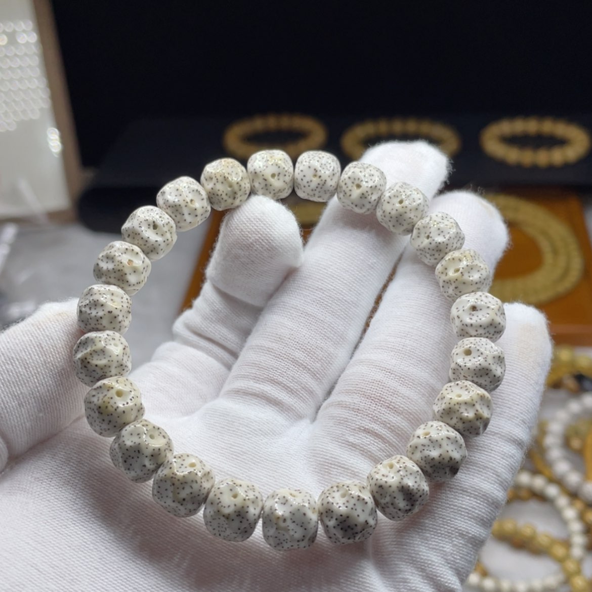 【闪购商品】星月菩提吊坠S级金款10/9原生态精工