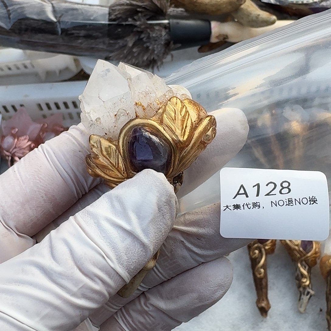 H***a水晶颈饰未镶嵌128