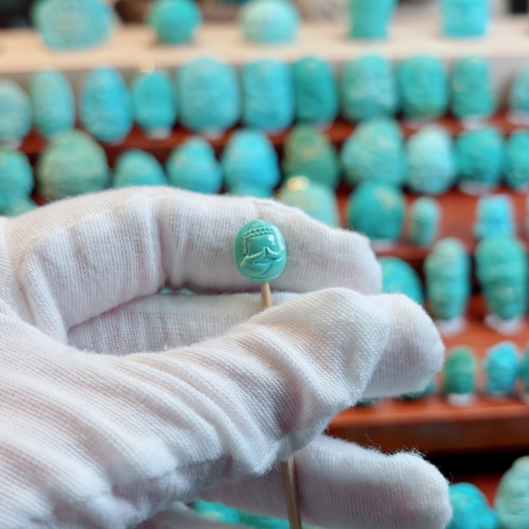 绿松石珠宝奇石未镶嵌