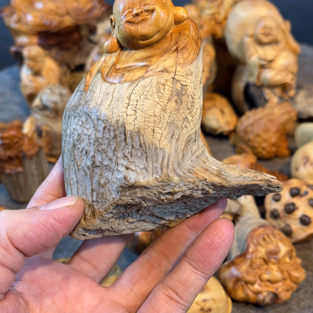 柏木（崖柏）根雕摆件工艺品