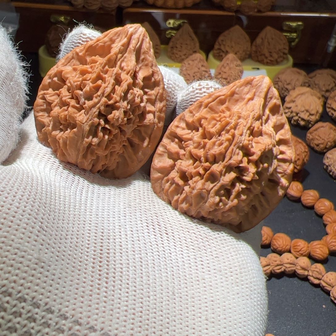 文玩核桃把件龟*者火凤