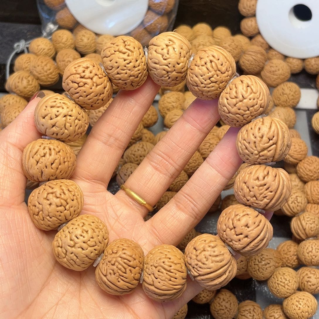 桃核手串22磨盘手串