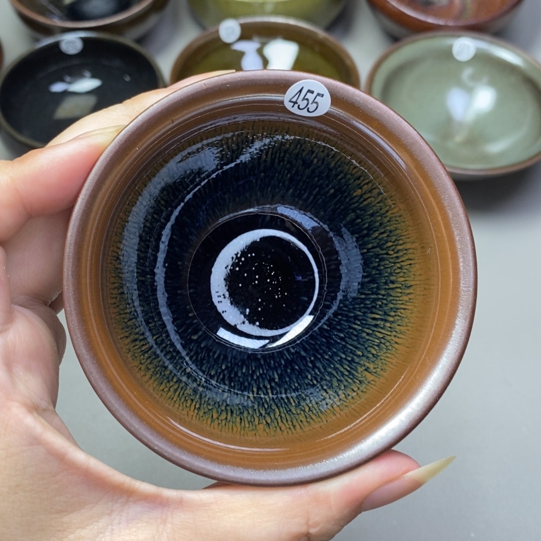 茶盏建窑建盏主人杯