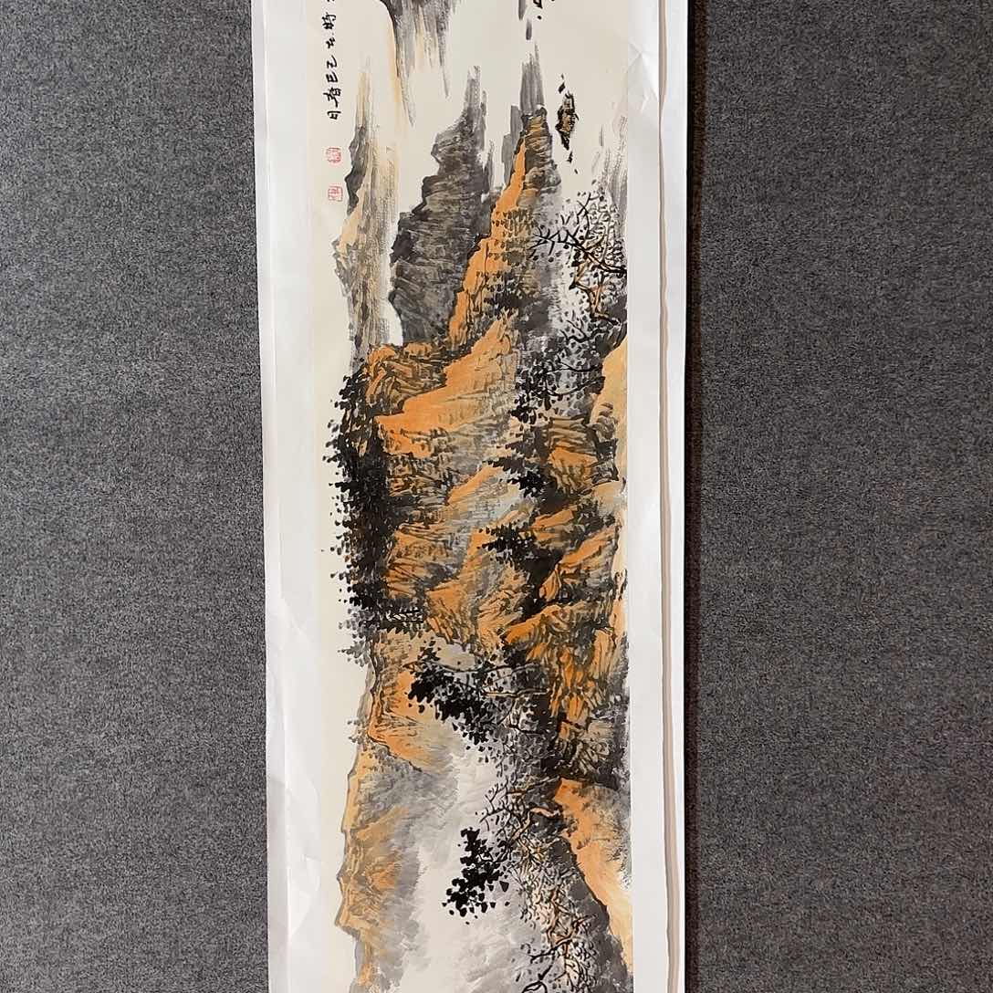 国画杜浩老师手绘作品