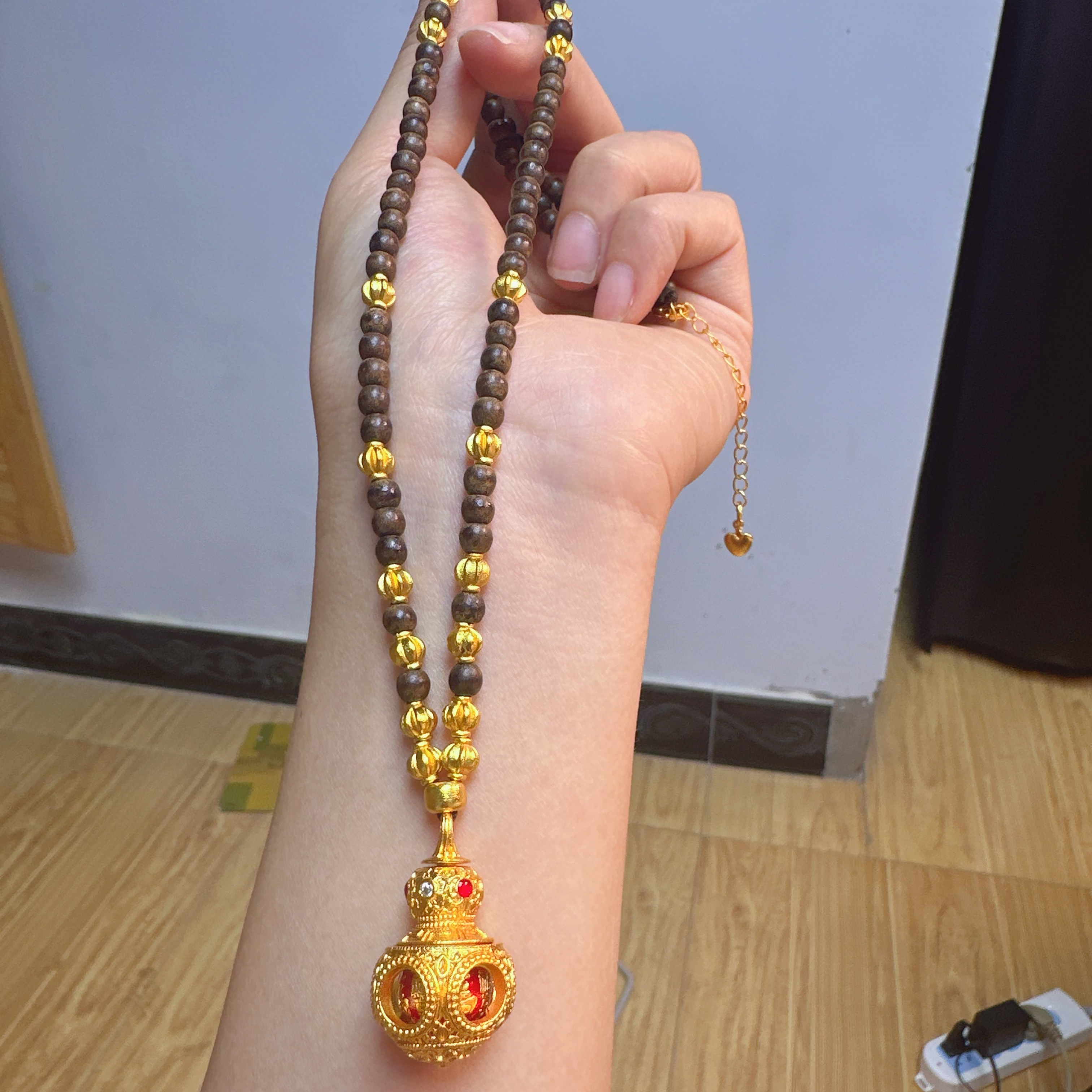 合金项链 潮家同款葫芦链子