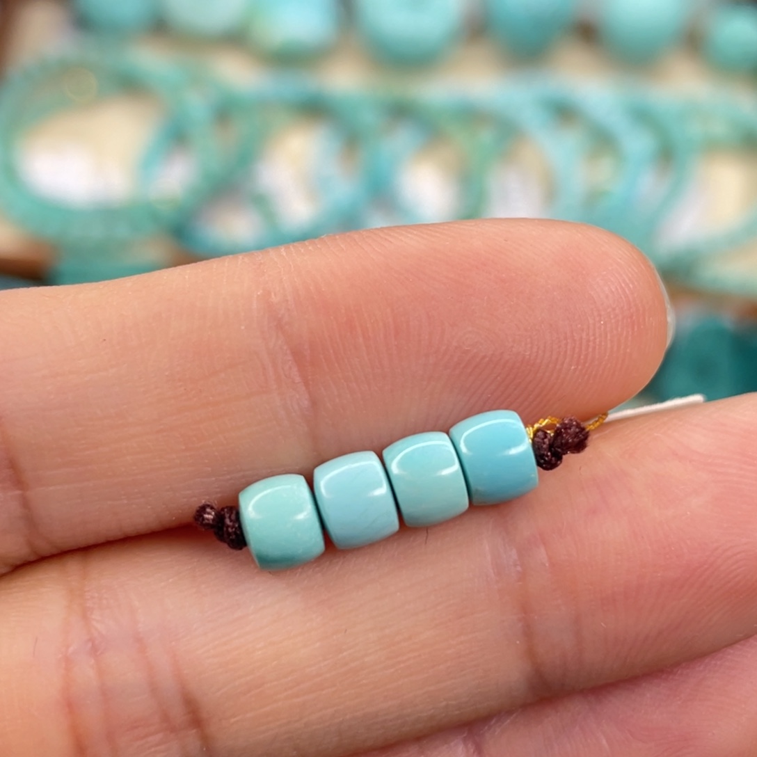 绿松石银S925镶嵌颈饰