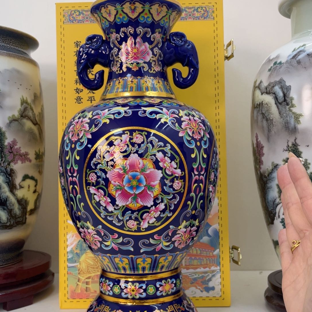 摆件景德镇陶瓷现代工艺品摆件