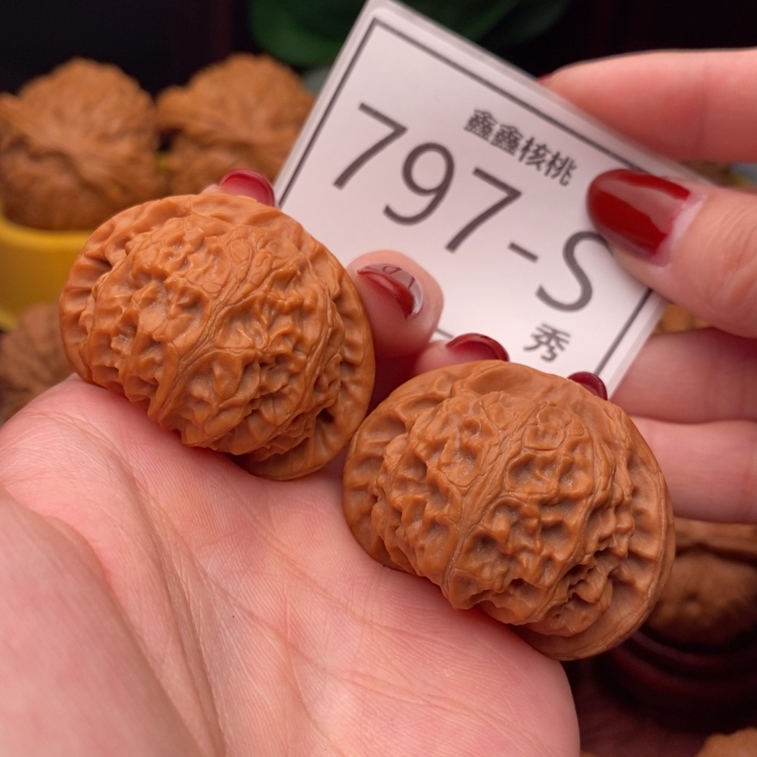 文玩核桃把件宫灯40