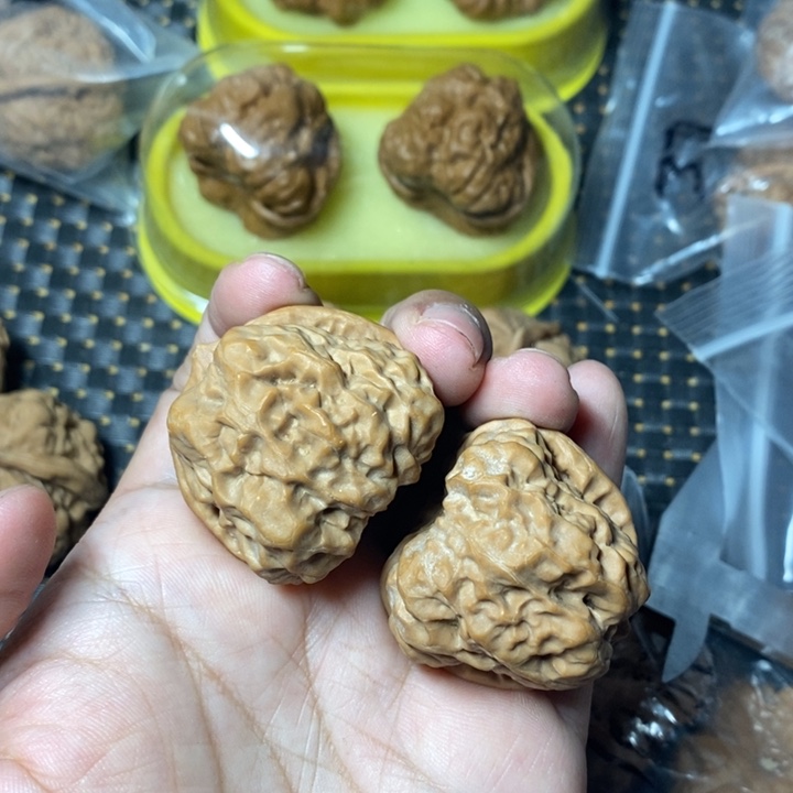文玩核桃把件蛤蟆39全