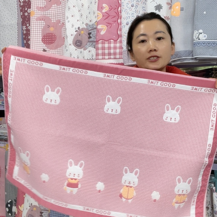 棉特价粉色小兔子纯棉