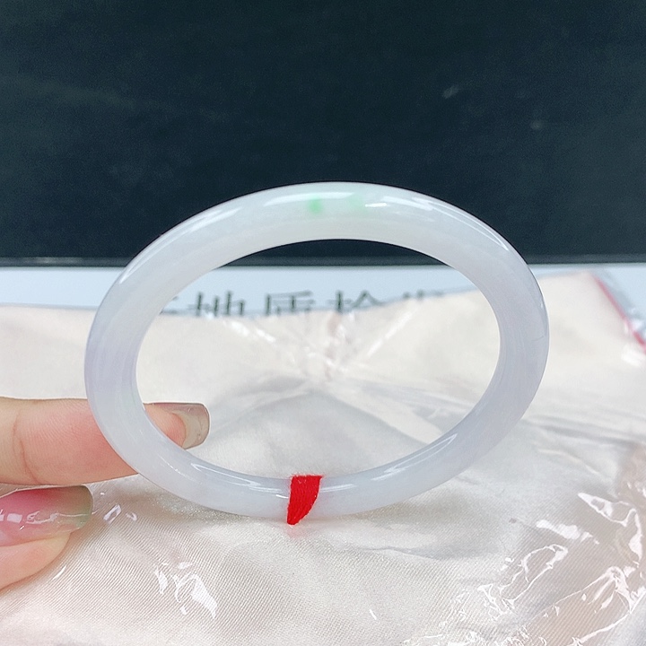 翡翠未镶嵌手镯圈54.3，04265