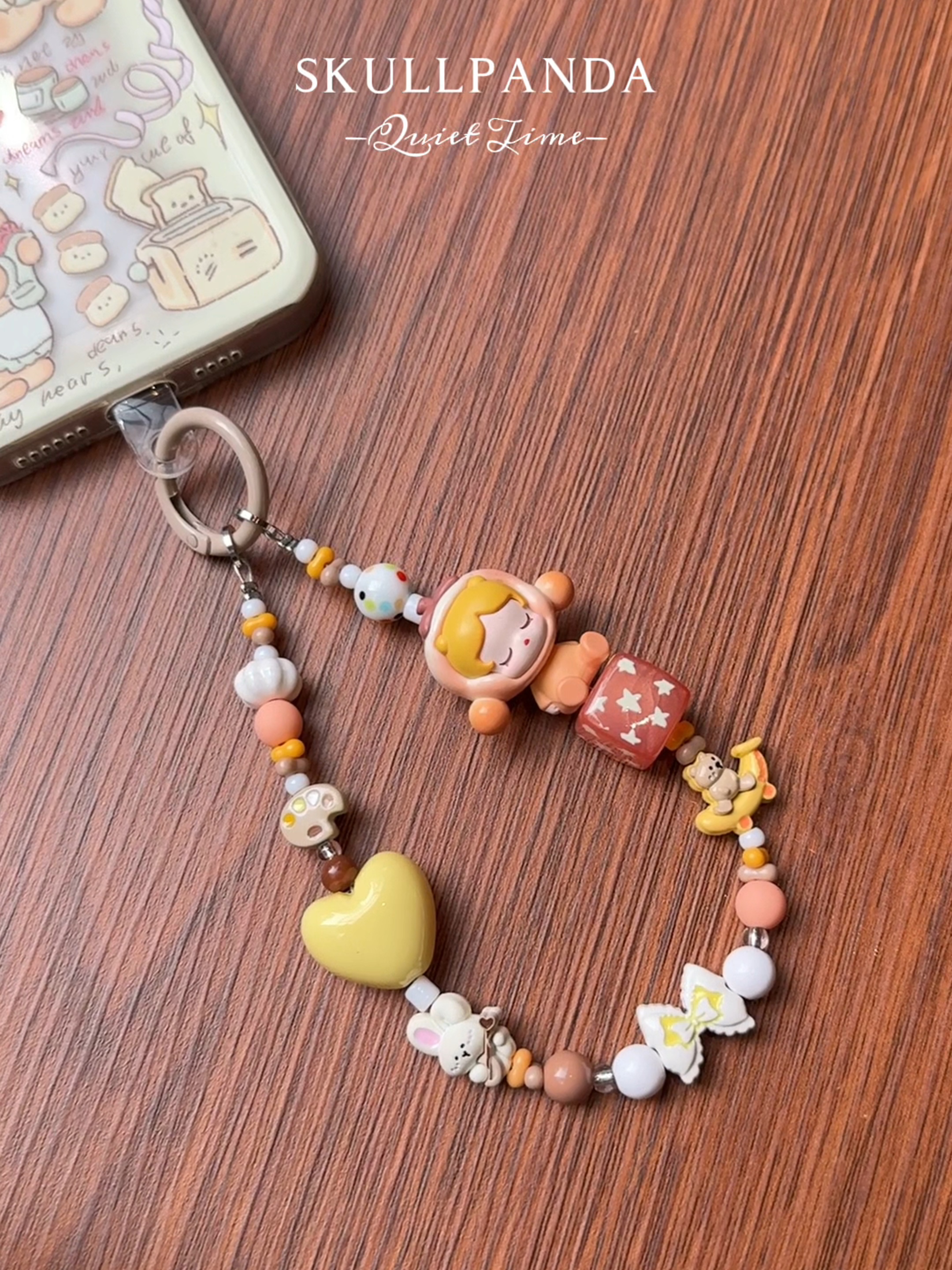 【SZSP】潮玩手机壳挂件DIY饰品包挂饰创意个性可爱手机链SZSP