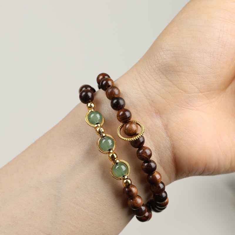 黑花梨精美手链MK301