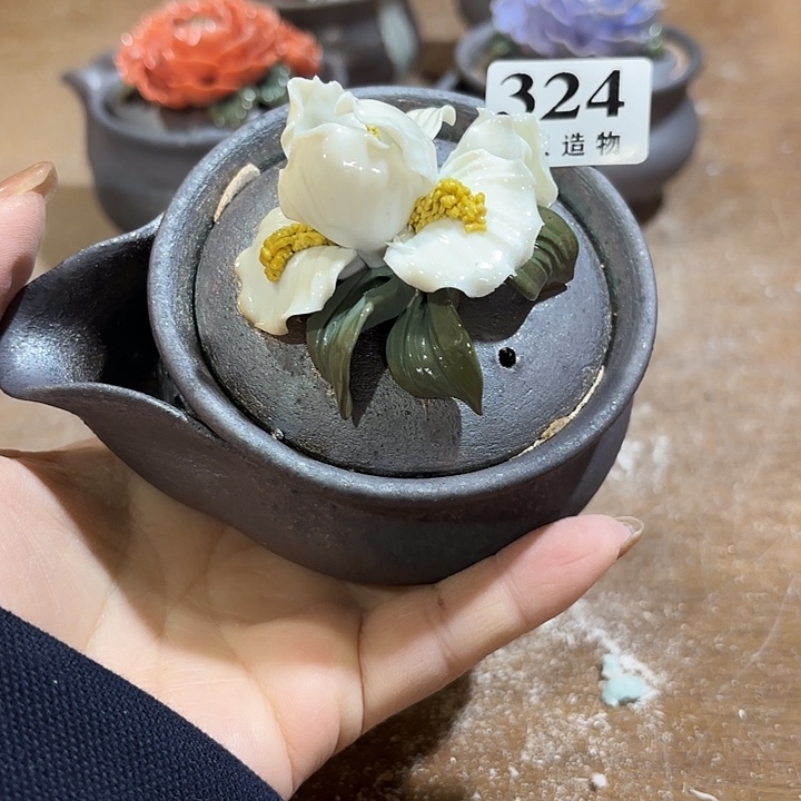山泉造物手工制作柴烧324