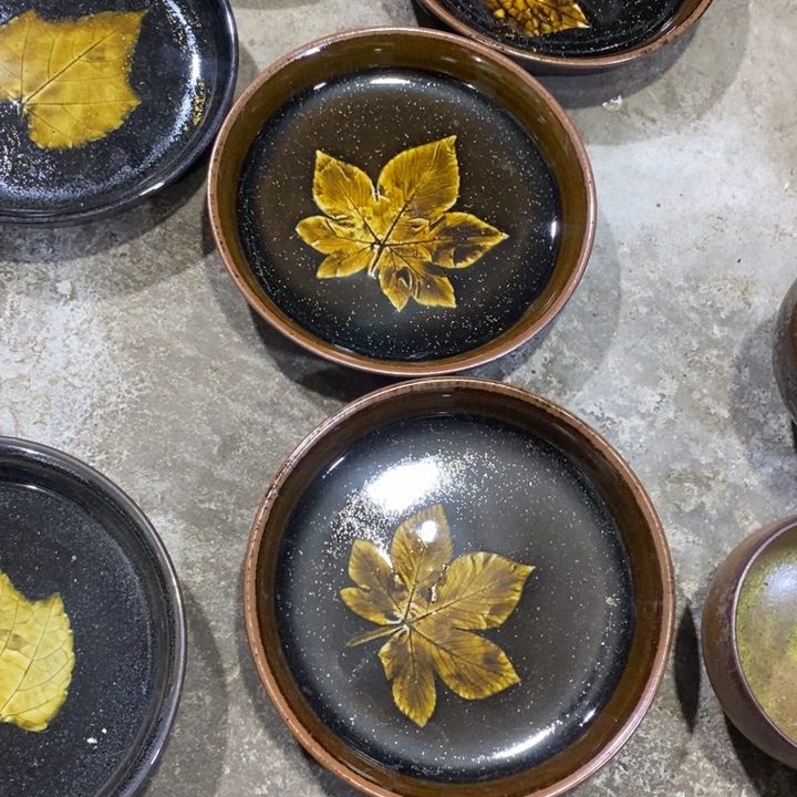 德***芝茶盏建阳建盏木叶壶承