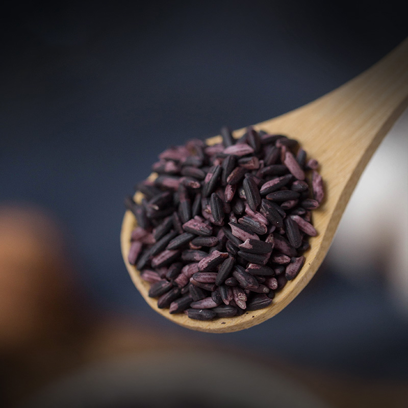 书记推荐 农家新米紫米五谷杂粮粗粮营养香糯煮粥月子粥1斤3斤