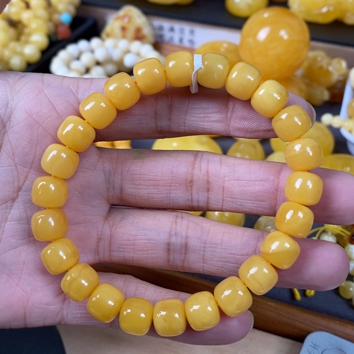 未镶嵌琥珀裸石单圈