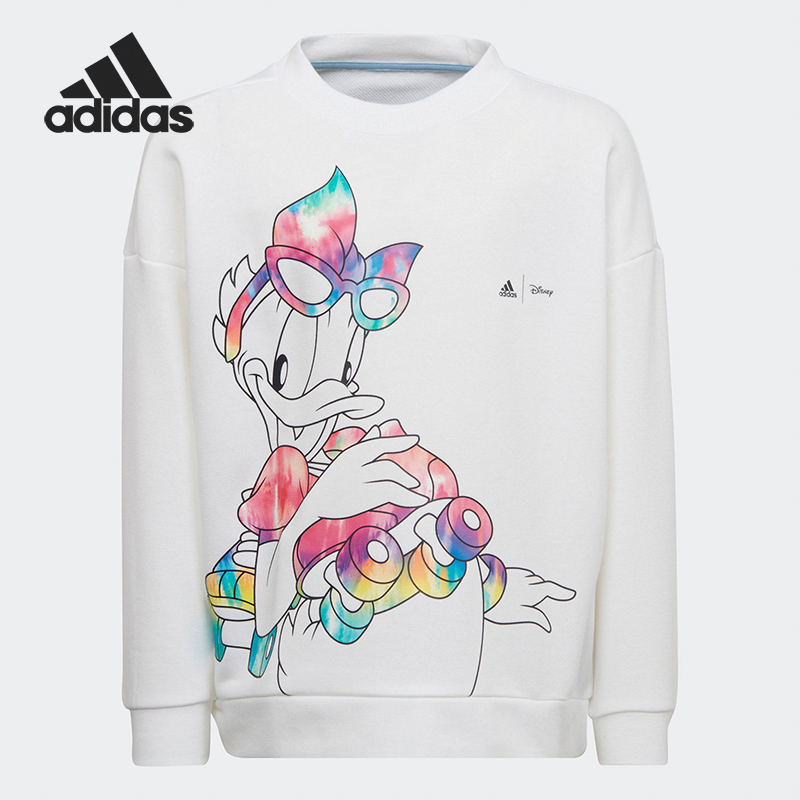 Adidas/阿迪达斯正品迪士尼联名小童春季新款套头卫衣HA6573