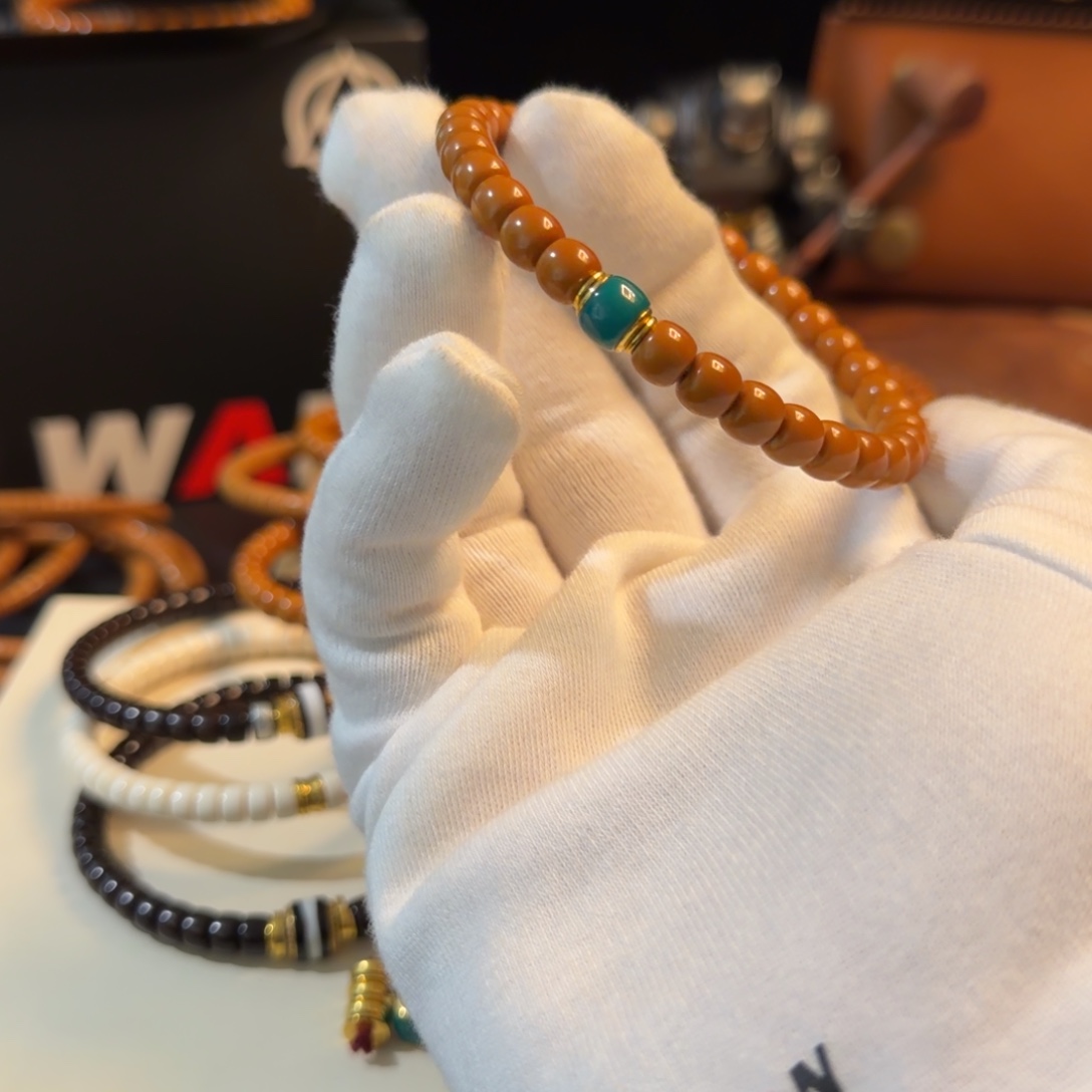 李***吖橄榄核手串不晚出品